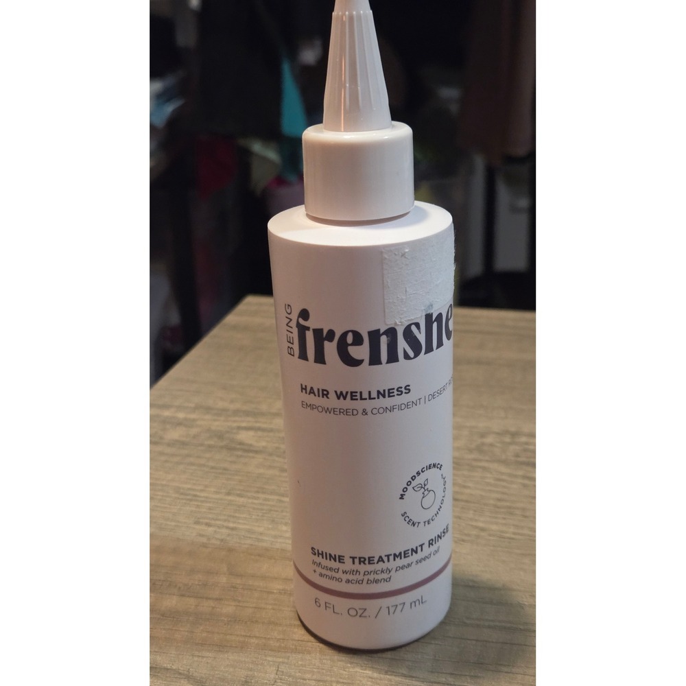Being Frenshe Shine Treatment Rinse Desert Rose Hair Wellness 6oz Prickly Pear